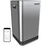 NUWAVE Air Purifier OxyPure Pro for Large Rooms Up to 2,671sqft, 5-Stage Filtration with HEPA Filter, Air Quality & Odor Two Sensors, Removes 100% of Smoke Allergens Dust Pet Odor Pollen, 5-Yr Wty