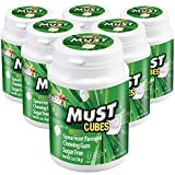 Elite, Must, Sugar Free, Spearmint Gum Cubes, 2oz (6 Pack)