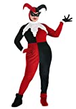 Plus Size Deluxe Harley Quinn Costume for Women 3X Red