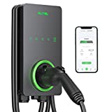 Autel Home Level 2 EV Charger up to 50Amp, 240V, Wi-Fi and Bluetooth Enabled EVSE, 25-Foot Cable,Hardwired