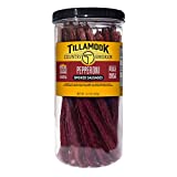 Tillamook Country Smoker Real Hardwood Smoked Sausages, Pepperoni, 15.2 Ounce Tall Jar, 20 Count