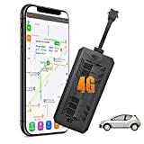 TKSTAR GPS Tracker for Vehicles,4G LTE Real-time Anti-Theft Car GPS Tracker with Remote Oil and Power Cut Off, Acc Alarm and Geofence for Car, Motocycles and Trucks,4G 806