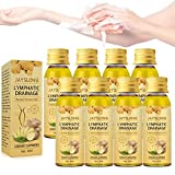 ANEFOSE UltraPro Lymphatic Drainage Herbal Shower Gel, Jaysuing Lymphatic Drainage Herbal Shower Gel, Pro Lymphatic Drainage Herbal Shower Gel, Ginger Herbal Slimming Shower Gel, 1Fl Oz (8PCS)