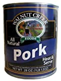 AmishTastes Walnut Creek Canned Pork Chunks, All Natural, Heat & Serve, 28 Oz. (Pack of 4)