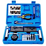 AUTOWN Tire Repair Kit - 68pcs Heavy Duty Tire Plug Kit, Universal Tire Repair Tools to Fix Punctures and Plug Flats Patch Kit for car Motorcycle, Truck, ARBATV, Tractor, RV, SUV, Trailer