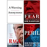 Peril, A Warning [Hardcover], Rage, Fear: Trump in the White House 4 Books Collection Set