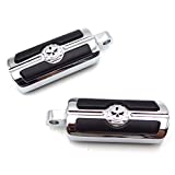 HTTMT - For Harley-Davidson Motorcycle Touring Male Peg Mount Pair Skull Foot Pegs Rest [P/N: MT216-051-CD-XIN]