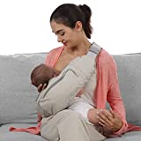 longdafei Nursing Pillow, Baby Nurse Pillow for Breastfeeding, Soft Breathable Ergonomic Feeding Pillow for Babies & Moms, 4-in-1 Way Portable Baby Carrier Carryall Bag for Walking Shopping Trveling