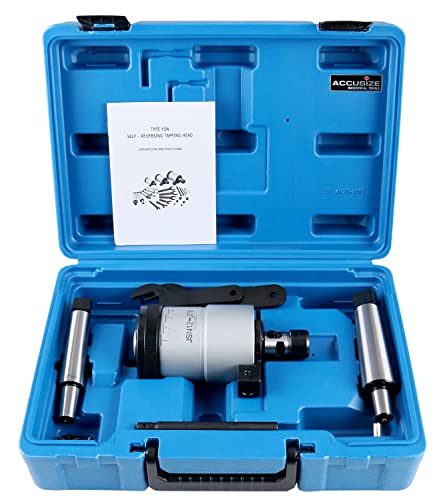 Accusize Industrial Tools 4-1/2'' / M5-M12 Self-Reversing Tapping Head, 1/8'' Npt, Jt6 Jacobs Taper, 2600-4012
