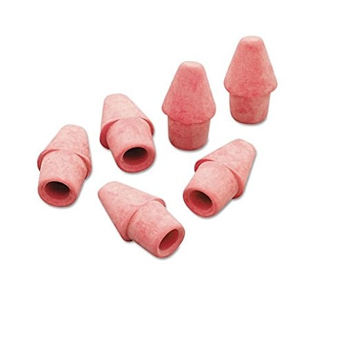 3 X Paper Mate Arrowhead Pink Cap Erasers (73015), Pack of 144
