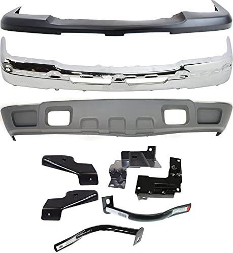 Garage-Pro Bumper SET Compatible with 2003-2006 Chevrolet Silverado 1500, Fits 2007 Chevrolet Silverado 1500 Classic Front