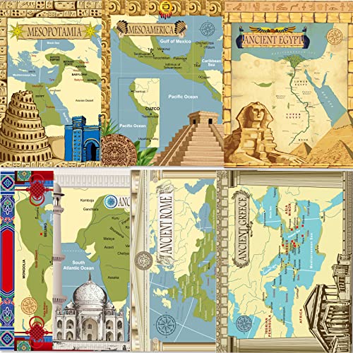 AncientCivilizationsPosterSocialStudiesClassroomLearningMaterialsforClassroomSocialEducationPostersDecorforPrimarySchoolMiddleSchoolandHighSchoolClassroomDecorations