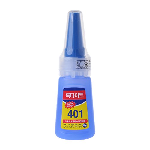 Super Glue, 401 Rapid Fix Instant Fast Adhesive.20g Bottle Stronger Super Glue Multi-Purpose