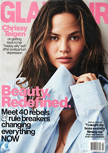 Glamour Magazine (April, 2017) Chrissy Teigen Cover