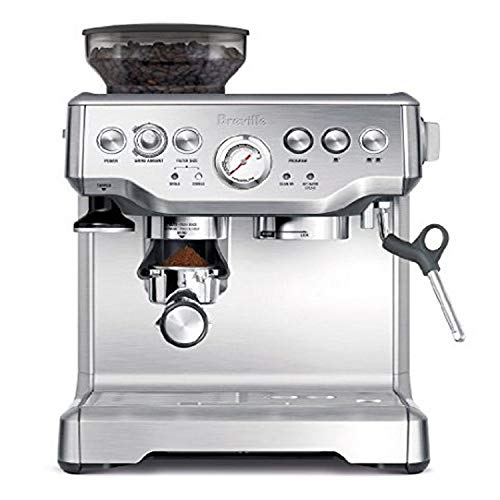 Breville RM-BES870XL Barista Express Espresso Machine,15 Ounces Brushed Stainless Steel (Renewed)