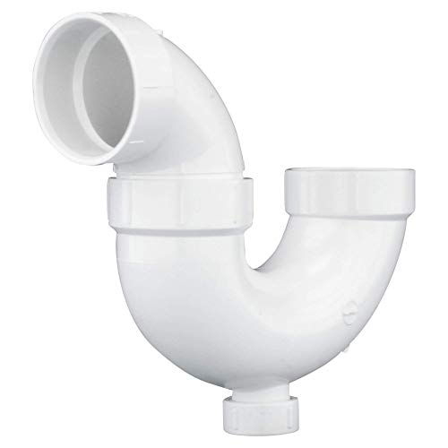 CHARLOTTE PIPE 2 DWV P-TRAP W/SOL WELD JOINT & C/O DWV (DRAIN, WASTE AND VENT) (1 Unit Piece)