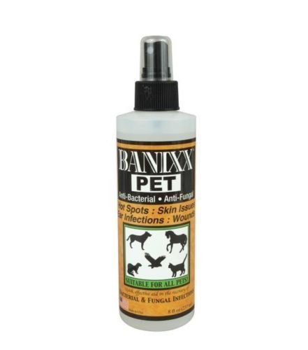 Banixx Dog & Pet - 8 Oz - Relieves Wounds Hot Spots Skin Fungus Ear Infection