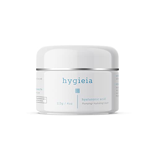 Hygieia + Hyaluronic Acid Face Moisturizer Cream for Women and Men - Liposomal Absorption to Smooth Fine Facial Lines and Wrinkles - Advanced Cellular Hydrator, Ageless