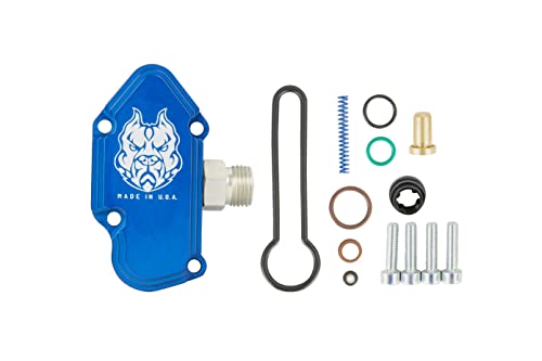 Sinister Diesel Blue Spring Kit with Billet Spring Housing - Fuel Regulator Kit - 2003-2007 Ford Blue Spring Kit 6.0 Powerstroke  Fast Install  Replace OE # 3C3Z-9T517-AG 3C3Z9T517AG