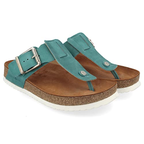 HAFLINGER Cora Sandal - Aqua, 41