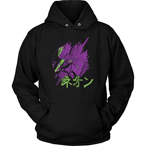 Evangelion 01 Tee NGE NERV Hoodie Black