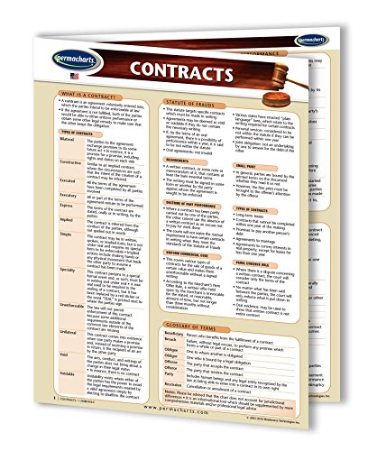 Contract Law Guide - USA - Legal Quick Reference Guide by Permacharts