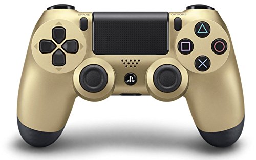 DualShock 4 Wireless Controller for PlayStation 4 - Gold [Import] (Renewed)