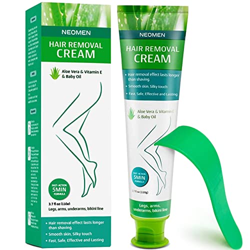 Hair Removal Cream - Crema Depiladora Para Mujer Partes Intimas - Skin Friendly Depilatory Cream - Fast and Effective Body Hair Removal Cream - Painless Flawless Hair Remover Cream For Women and Men