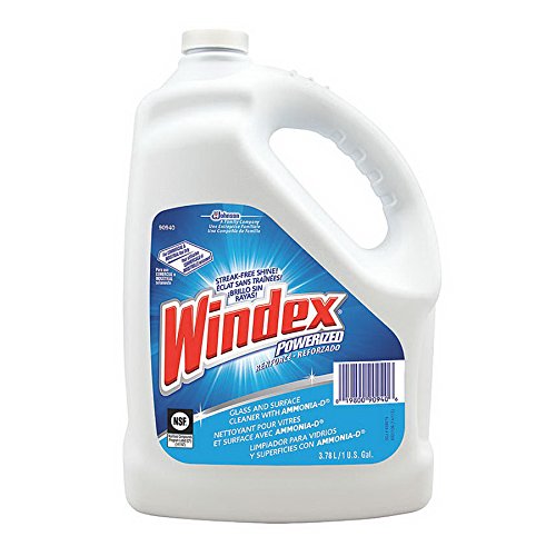 Windex 90940 Powerized Formula Glass Surface Cleaner 1 Gal Bottle