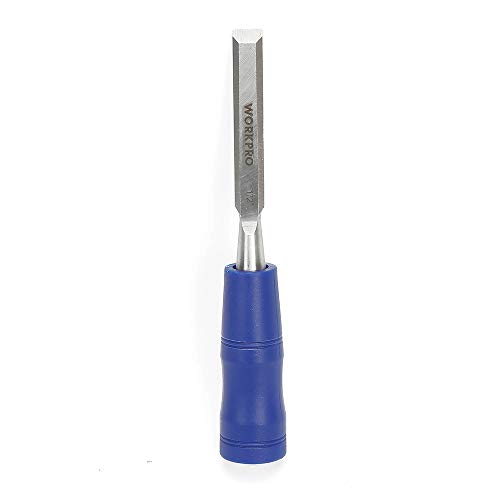 WORKPRO W043001 1/2 In. Wood Chisel, Zinc (Single Pack)