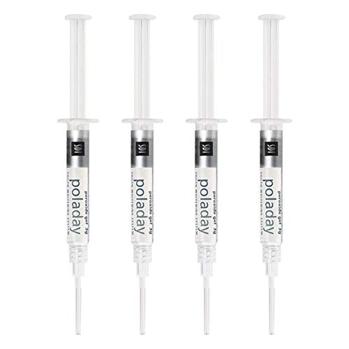 PolaDay Advanced Tooth Whitening System 9.5% Hydrogen Peroxide Gel - Set of 4