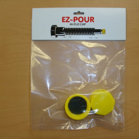 EZ-POUR Replacement HI-FLO Spout Cap 2 pack - Update your Can!