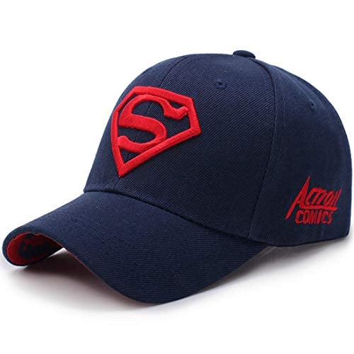 JNKET Baseball Cap Snapback Hat Embroidery Baseball Cap for Men Women (navybluered)
