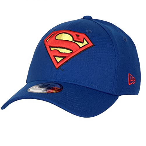 New Era Superman Classic Emblem 39Thirty Fitted Hat Blue