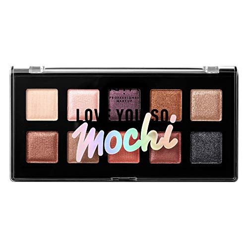 NYX PROFESSIONAL MAKEUP Love You so Mochi Eyeshadow Palette, Sleek and Chic, 0.46 Ounce