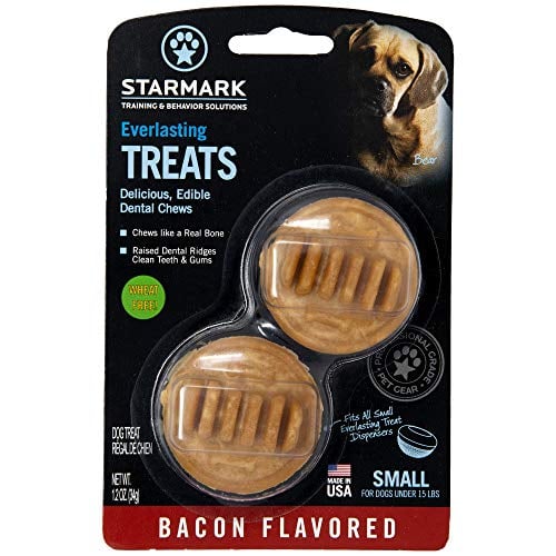 Star Mark Everlasting Bacon Dog Dental Chew, Small (873199002212)