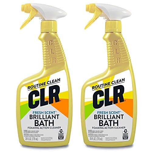 Jelmar Pb-Bk-2000 Clr Fresh Scent Bath And Kitchen Cleaner, 26 Oz Trigger Spray Bottle, 2pack