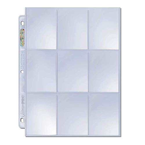 Ultra Pro Platinum Series 9-Pocket Pages for Trading Cards (50 ct.)
