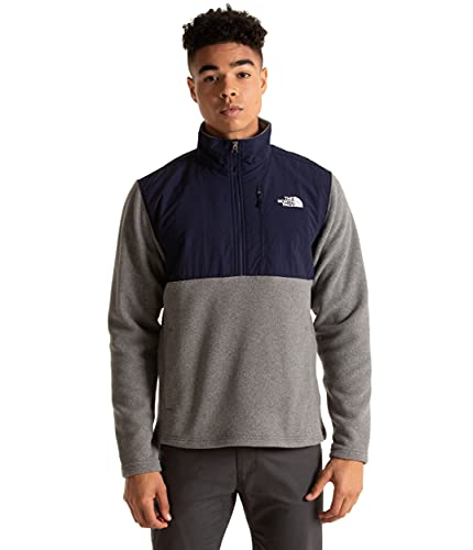 THE NORTH FACE Men's Sun Rise Quarter Zip Sweatshirt, Vanadis Grey Heather, Large