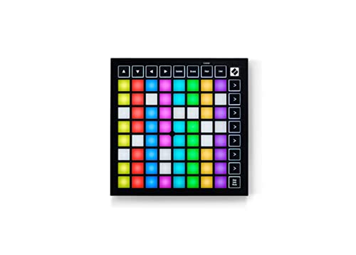 Novation Launchpad Mini [MK3]  Portable MIDI 64-Pad, USB Grid Controller for Ableton Live and Logic Pro Performances