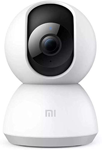 Xiaomi Mi Home Security Camera 360 1080P, Wireless Surveillance WiFi IP Camera for Indoor Home Security Pet Baby Monitor with HD Night Vision, Pan/Tilt, Two-Way Audio, Motion Detection Remote