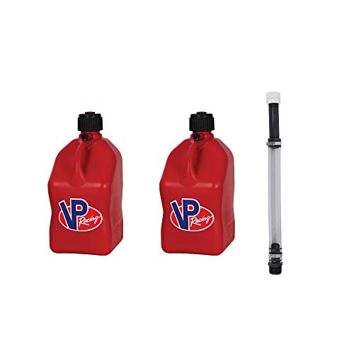 VP Racing Fuels 5-Gallon Square Motorsport Utility Container (2 Pack) Red w/ 14" Standard Hose Features Close-Trimmed Cap and Neck for Tight Seal Description of the Issue - Hello,