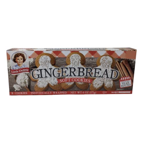Gingerbread Soft Cookies (5 Pack) *YEAR ROUND VERISON*