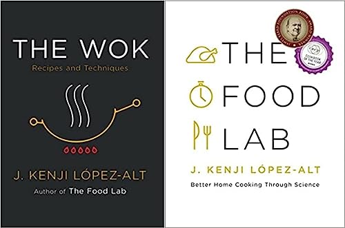 The Wok & The Food Lab 2 Books Set Collection By J. Kenji Lpez-Alt Hardcover 2022