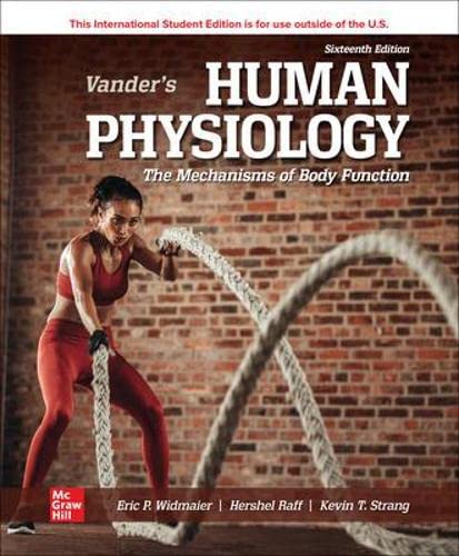 ISE Vander's Human Physiology