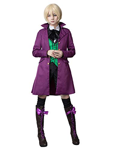 Cosfun Women's Alois Trancy Cosplay Custome Halloween Outfit mp002451 (Large)