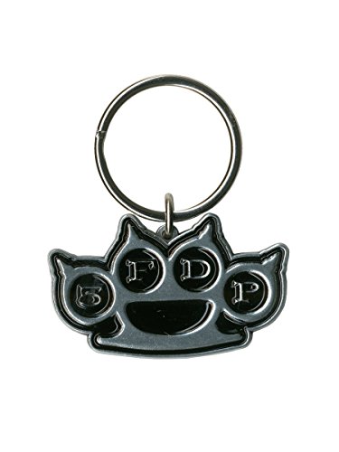 Officially Licensed Five Finger Death Punch 5FDP Logo Keyring