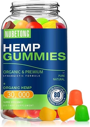 Natural Hemp Gummies Advanced Extra Strength - High Potency Best Cbdmd Cbdfx CBS CDB Gummy Bear Adults - Low Sugar Zero BD Oil,Made in USA