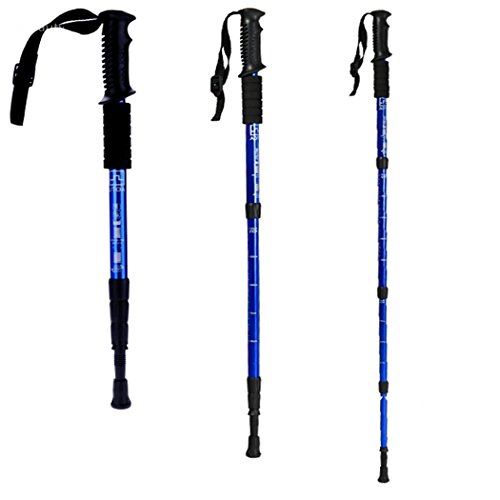 Expandable Baton Hot Fashion Outdoor Durable Trekking Retractable Hiking Walking Stick Pole Trekking Poles Sporting Goods