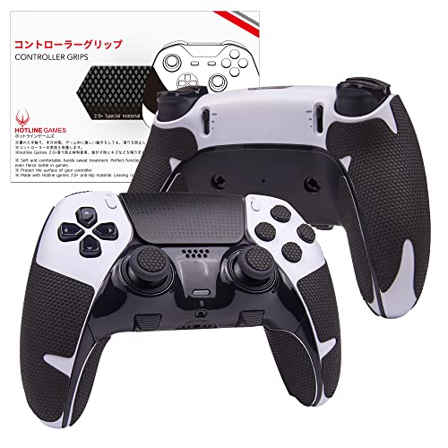 Hotline Games 2.0 Plus Controller Grip Compatible with PS5 Dualsense Edge Controller Controllers Grips Tape, Anti-Slip, Sweat-Absorbent, Easy to Apply (for Handle Grips+Buttons+Triggers)